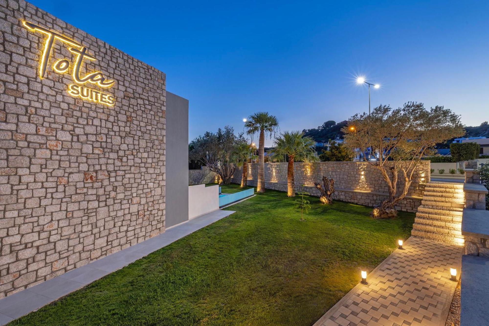 Tota Suites Afantou Ngoại thất bức ảnh